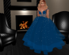 Crystal Gown Blue