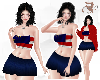 D Merdeka Top Skirt