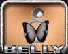 Butterfly Belly Piercing