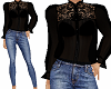 TF* Black Lace & Jeans