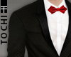 #T Regal Suit #Black-Red