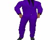 Suit Purple Black Shirt