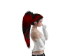 Red and Black Pony Tail