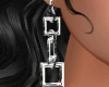 Pac Earrings Silver