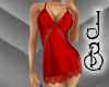 JB Red Satin Dress