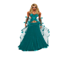 Iresistible Teal Gown