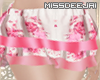 *MD*Flower Pink Skirt