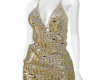 !i! Mini Dress Gold