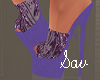 Spiked Heels-Violet