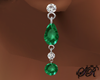 Lyric Emerald Earrings
