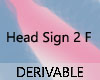 DRV Head Signs 2 F
