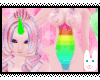 [SH]Pink Rainbow hair