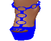 blue pumps