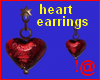 !@ Heart earrings