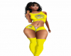 Yellow monster fit