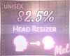 M~ Head Scaler 82.5%