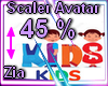 Scaler Avatar kids*F 45%