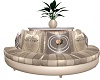 golden wedding  sofa