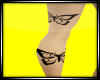 Butterflies Leg Tattoo