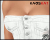 ꓘK White Denim Corset
