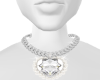 ❄ Heart Pendant Cuban