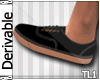 ~T~ Black Low Shoes F!