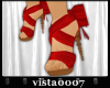 [V7] Red Bow Shoes