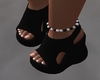 [S] Sneaker Wedges-Blk