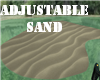 Sand mound flat Adjustab