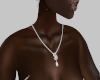 (f) n*5 cc necklace slvr
