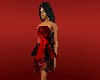 red black dress.