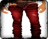 weman red pant