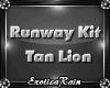 (E)Runway Kit:Tan Lion