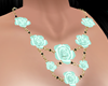 Dp Crystal Necklace Mint