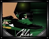 Black/Green Mickey Kicks