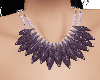 (V) ML Purple necklace