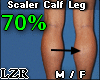 Scaler Calf Leg M-F 70%