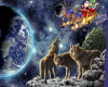 Wolf Family Merry Xmas