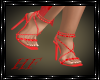 ^HF^ Red Crystal Heels