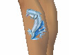 Dolphin Leg Tatoo