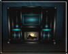 ~S~ Teal Fireplace
