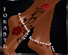 IO-Chain Feet&Red Rose
