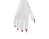 Pink Chorme nails