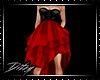 {D Blk Red Cute Dress