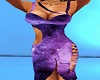 Purple nebula dress