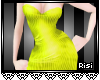 R! Mini Dress - Yellow