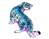 Blue Tiger Left
