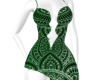 DAINTY GREEN DOLL DRESS