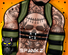 !!S Skully Tank Greeny