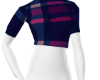 Patch Plaid Top
